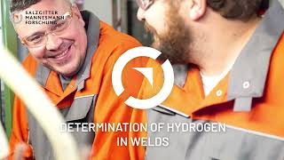 Salzgitter Mannesmann Forschung  Determination of hydrogen in seam welds [upl. by Felicio361]