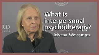 What is interpersonal psychotherapy [upl. by Githens]