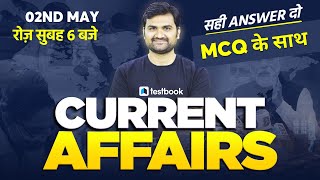 Current Affairs Today  2nd MAY Current Affairs for SSC CHSLCGL RRB Group D NTPC  Pankaj Sir [upl. by Opalina351]