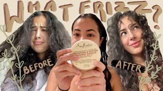 My FrizzFree Natural WavyCurly Hair Routine No Diffuser [upl. by Hannahs639]