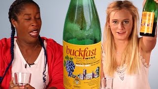 English People Try Buckfast For The First Time [upl. by Lizbeth560]