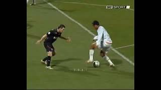 Mancini  stepovers Goal vs Lyon  UCL 2007 BestGoalsEver [upl. by Ydnim]