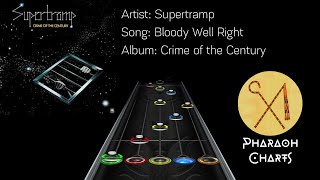 Supertramp  Bloody Well Right Clone Hero Chart [upl. by Vogeley]