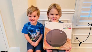 Unboxing the 25 Robot Vacuum from 5 Below How well does it work [upl. by Danny]