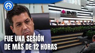 INE aprueba candidatura de García Cabeza de Vaca [upl. by Aenat263]