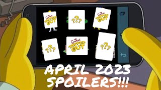 Tapped Out April 2023 Event SPOILERS  Whats Included In The Next Major TSTO Event [upl. by Einohtna]