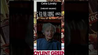 7 Soylent Green actors who have passed away part 1 [upl. by Nesahc]