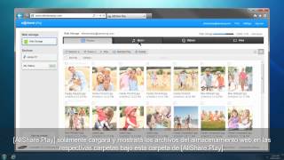 AllShare Play Tutorial  Samsung Español [upl. by Mccall146]