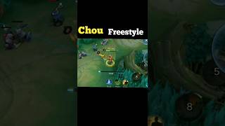 CHOU FREESTYLE SK7 chou mlbb [upl. by Nahtiek]