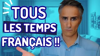 TOUS LES TEMPS DU FRANÇAIS EN 1 VIDÉO [upl. by Akenet]