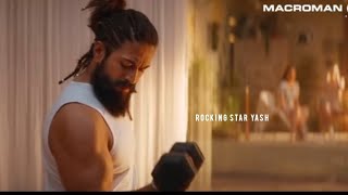 Rocking Star Yash new Ad  Yash new Video [upl. by Osicnarf538]