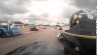 BRITISH F1 SIDECAR CHAMPIONSHIP ROUND 7 RACE 1 FRONT [upl. by Nnylharas]