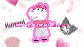 🎀💞  MEET MAUI AND MADDIEEE   💞🎀  Suzythesuze  💞🎀 [upl. by Yekcim]