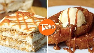 7 Gooey Caramel Desserts [upl. by Ramahs]