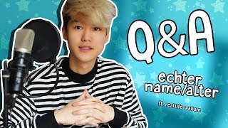 ECHTER Name und Alter  QampA  ft Face Reveal [upl. by Aubreir]