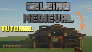 Construa um CELEIROESTÁBULO de Madeira no Minecraft 1162 [upl. by Acinorrev]