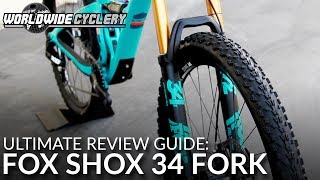 Fox 34  Ultimate Review Guide The Best Mid Travel MTB Fork [upl. by Cassandry756]