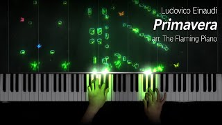 🦋 Ludovico Einaudi  Primavera 🦋 ADVANCED piano cover [upl. by Elli499]