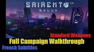 Sairento VR Full Campaign Walkthrough standard weapons  PS4 [upl. by Alberic]