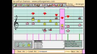 brodyquest but in mario paint composer [upl. by Dnalyar]