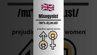 How to Pronounce Misogynist in EnglishBritish Accent britishpronounciation britishaccent [upl. by Annas]