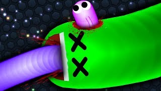 Slitherio Best Hacker Snake vs Troll Snake Epic Slitherio Gameplay [upl. by Marguerite162]