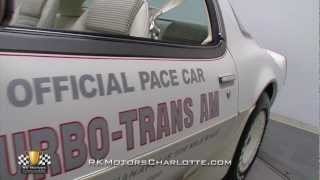 132960  1980 Pontiac Firebird Trans Am Turbo Pace Car [upl. by Snapp]