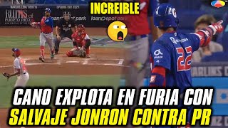 Así fue el SALVAJE JONRON de ROBINSON CANO contra Puerto Rico en la Serie del Caribe 2024 [upl. by Beaver630]