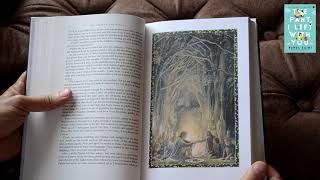 Book FLIP THROUGH asmr The Lord Of The Rings hardcover ILLUSTRATED EDITION by Alan Lee J R R Tolkien [upl. by Ennagrom91]