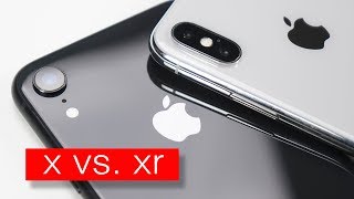 iPhone X vs iPhone XR  что выбрать [upl. by Reiko]