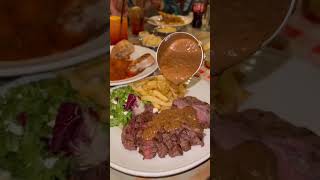 Best Steakhouse❤😋londonbeststeakhouse steakhouse halalsteakhouse ytshort shorts [upl. by Venn]