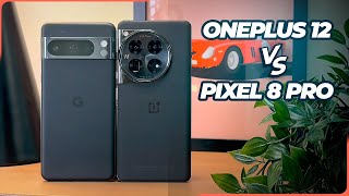 CARA a CARA OnePlus 12 vs Pixel 8 Pro [upl. by Ymmor]