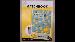 Photoplay Matchbook Folio Tutorial  Make It With Me  Oh Happy Day [upl. by Artemla]