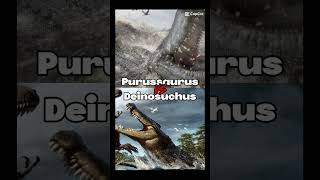 Purussaurus vs sarcosuchus and deinosuchus [upl. by Nnor]