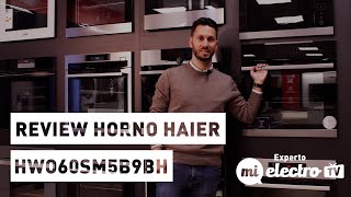 ⏩Horno Haier HWO60SM5B9BH REVIEW COMPLETA [upl. by Ynohtnaleahcim]