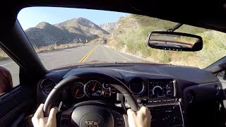 2015 Nissan GTR Premium  WR TV POV Canyon Drive [upl. by Olsson]