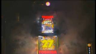 Happy New Year 2010 NY Times Square BALL DROP COUNTDOWN HD [upl. by Leffen]