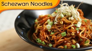 Schezwan Noodles Recipe  Easy to Make Quick Homemade Chinese Noodles Recipe By Ruchi Bharani [upl. by Gearalt]