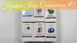 Krishna Inks Comparison 1 [upl. by Notsirb]