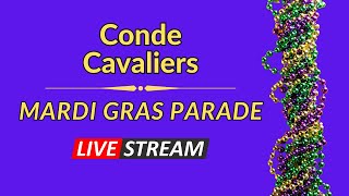 Conde Cavaliers 2024 Mardi Gras Parade  Mobile Alabama [upl. by Coppinger]