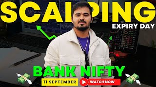 Live Intraday Trading  Banknifty option Scalping 11 September  Option Buying [upl. by Anej]