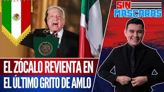 MEXICANOS empiezan a ABARROTAR el ZÓCALO previo al GRITO de AMLO [upl. by Rugen595]