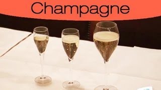 Quel est le verre idéal pour servir le champagne [upl. by Ellecrad]