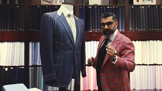 Key features of a Real Bespoke Suit  Prakash Parmar BespokeDubai [upl. by Aubin617]