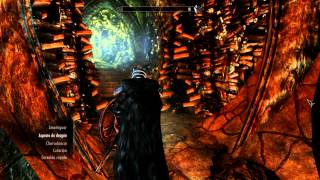 Mision final en la cima de apocrypha skyrim dragonborn pc walkthrough español 1080 HD [upl. by Otrebron880]