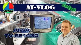 AIWA TVSE1430 televízió javítása [upl. by Crescint818]