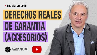 DERECHOS REALES DE GARANTÍA HIPOTECA PRENDA ANTICRESIS [upl. by Nidorf651]