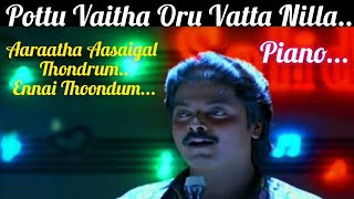 Pottu Vaitha Aaraatha Aasaigal Thondrum  Keyboard  Idhayam Movie Song  K J Yesudas [upl. by Halihs]