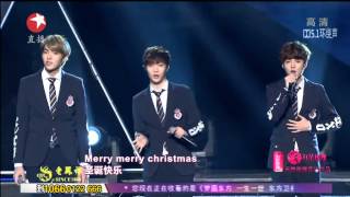 【2014东方卫视跨年晚会】EXO M《初雪》 [upl. by Ailaro]