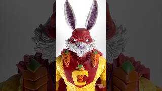 Wabbit Season  DC Multiverse Captain Carrot Both Versions McFarlane Toys Shart Short Figure Review [upl. by Ailenroc]